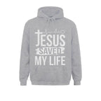 Inspirational “Jesus Saved My Life” Premium Pullover