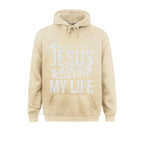 Inspirational “Jesus Saved My Life” Premium Pullover
