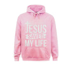 Inspirational “Jesus Saved My Life” Premium Pullover