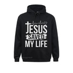 Inspirational “Jesus Saved My Life” Premium Pullover