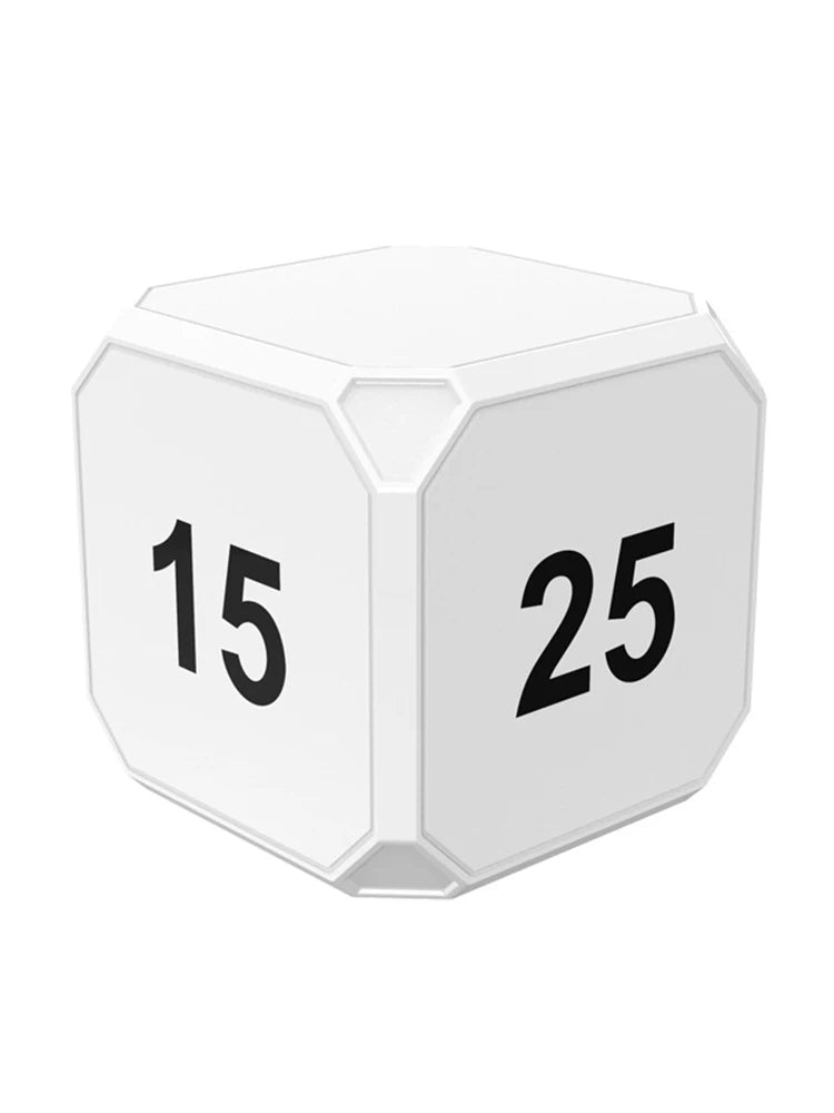 Cubical Timer Gravity Sensor Flipping LED Display