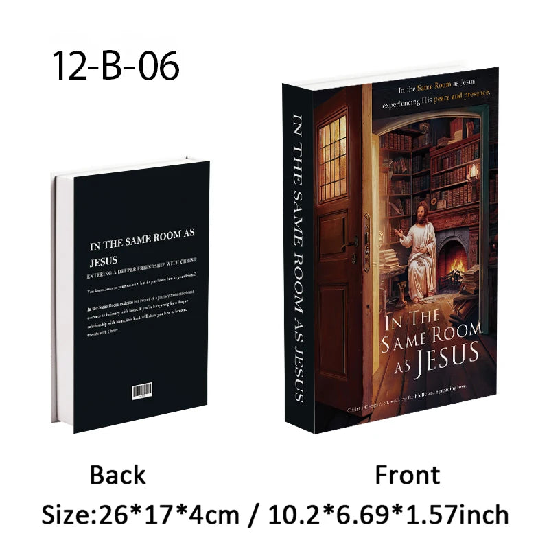 Faux Bible-Inspired Coffee Table Decor