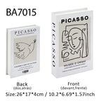 Faux Bible-Inspired Coffee Table Decor