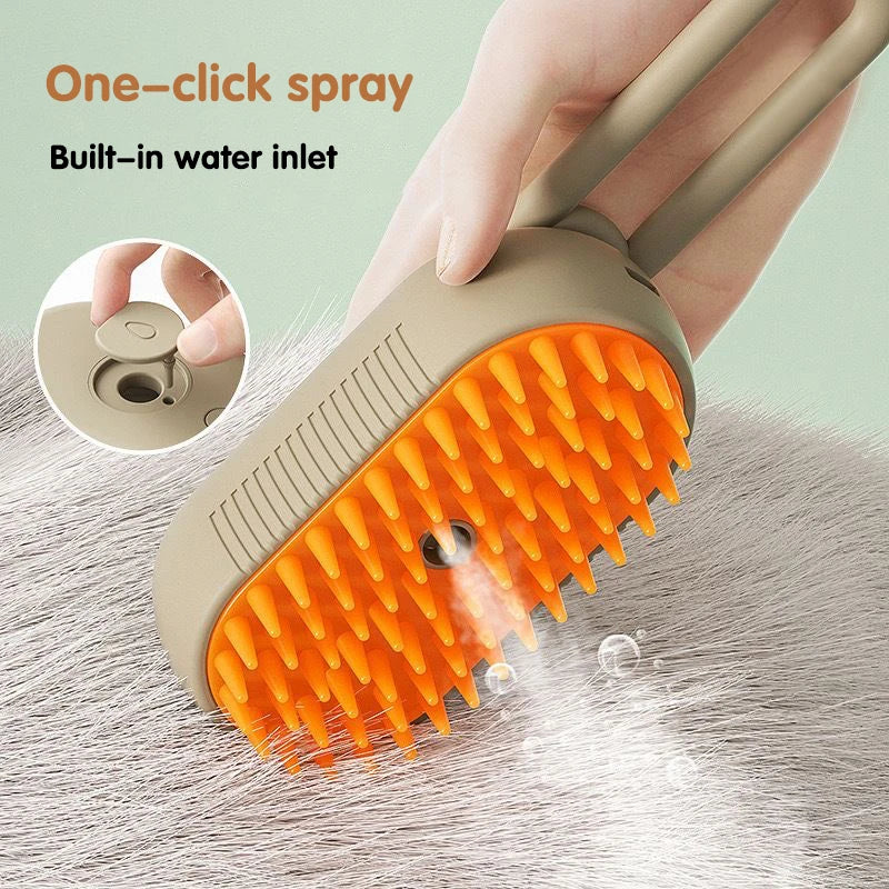 3-in-1 Electric Pet Grooming Brush