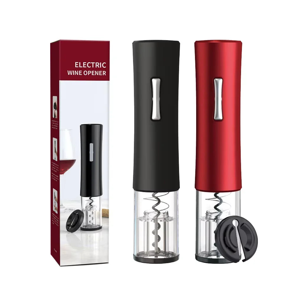 Electric Wine Bottle Opener with Foil Cutter