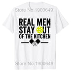 Vintage “Real Men Stay Out of the Kitchen” Short Sleeve Tee