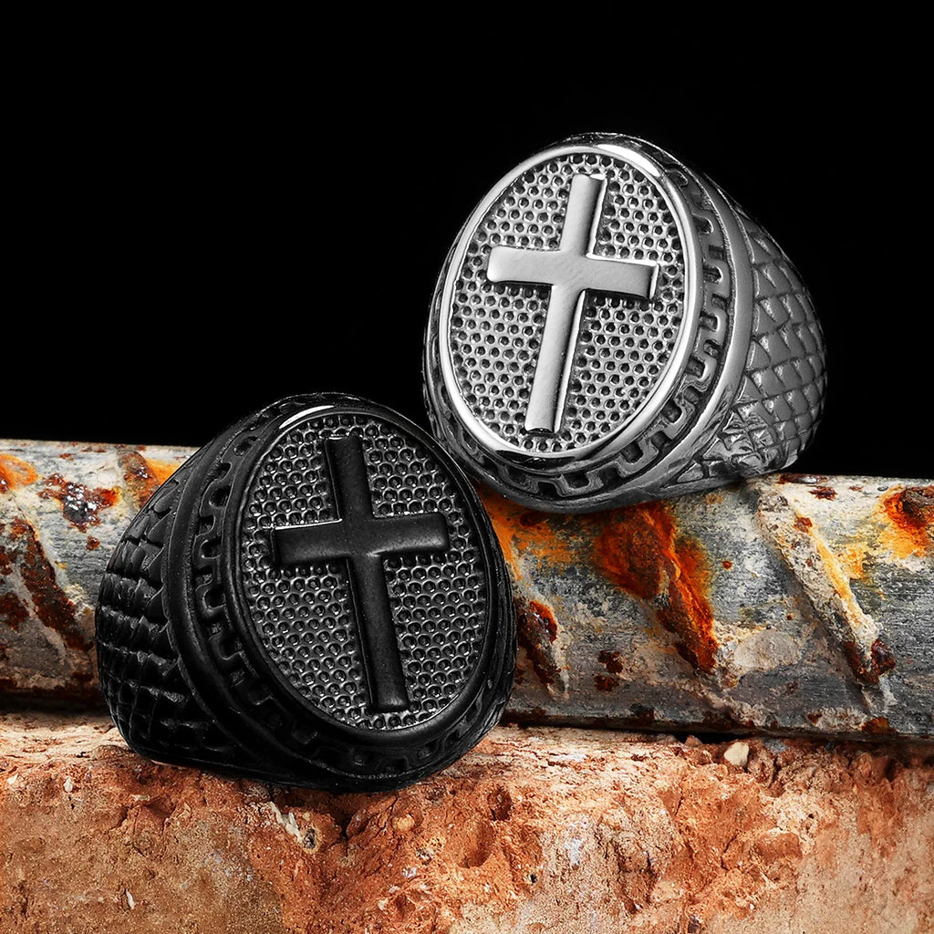 Christian Cross Ring