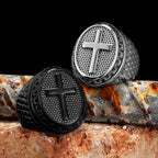 Christian Cross Ring