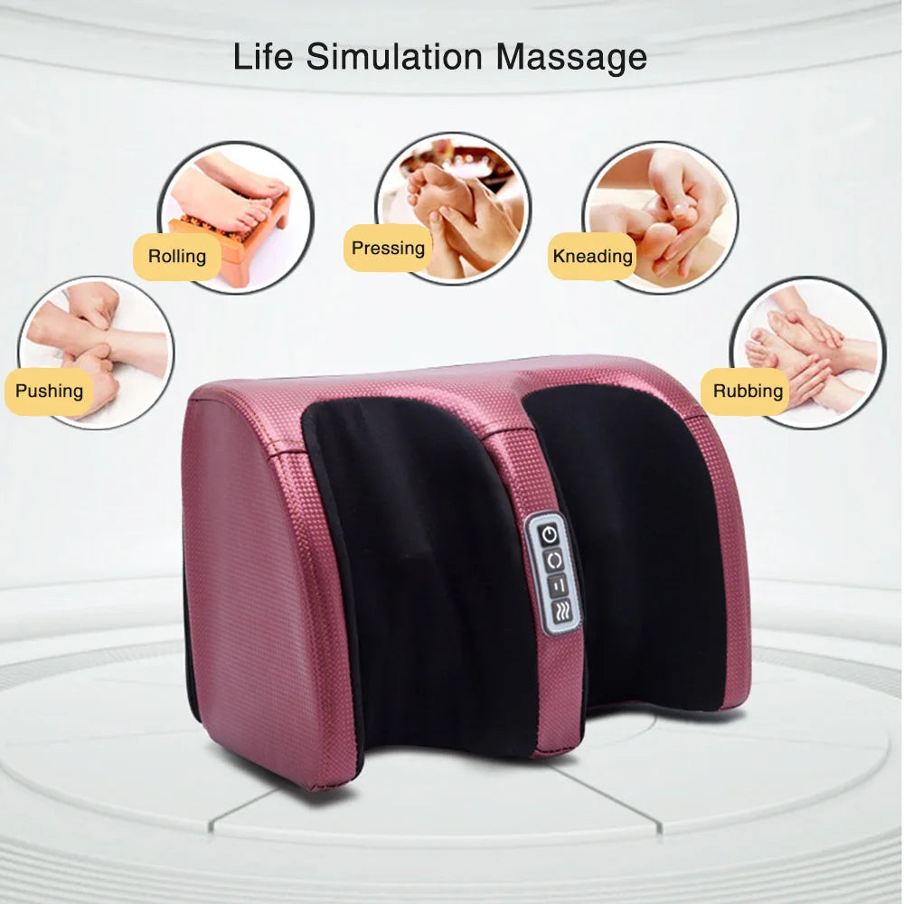 Electric Foot Massager with Heating & Shiatsu Therapy