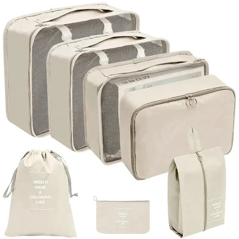 7/10 Pcs Travel Packing Cubes