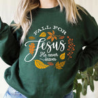 Fall for Jesus Retro Sweatshirt