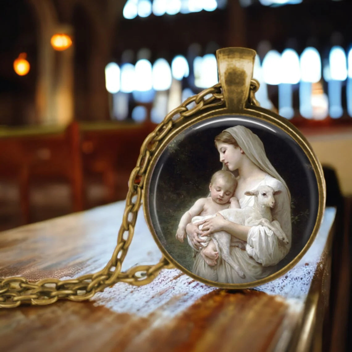Holy Family Necklace