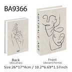 Faux Bible-Inspired Coffee Table Decor