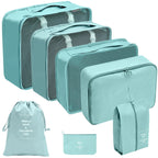 7/10 Pcs Travel Packing Cubes
