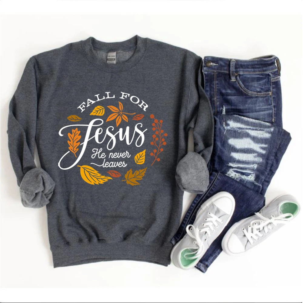 Fall for Jesus Retro Sweatshirt