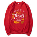 Fall for Jesus Retro Sweatshirt