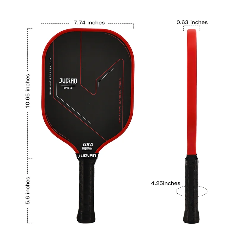 JUCIAO Carbon Fiber Pickleball Paddle