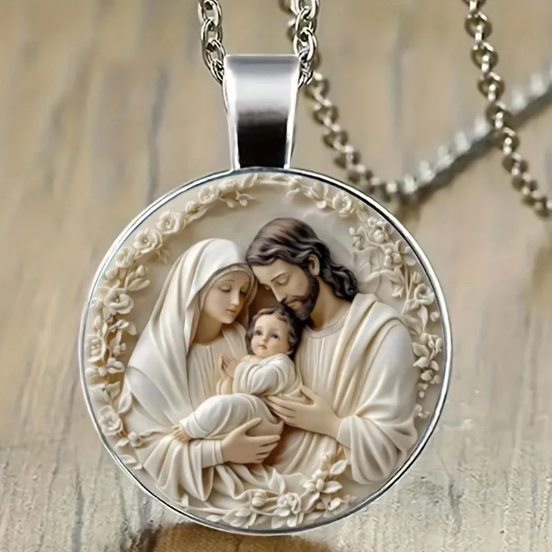 Holy Family Necklace