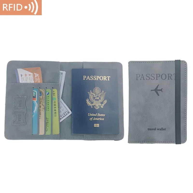 PU Leather Travel Wallet