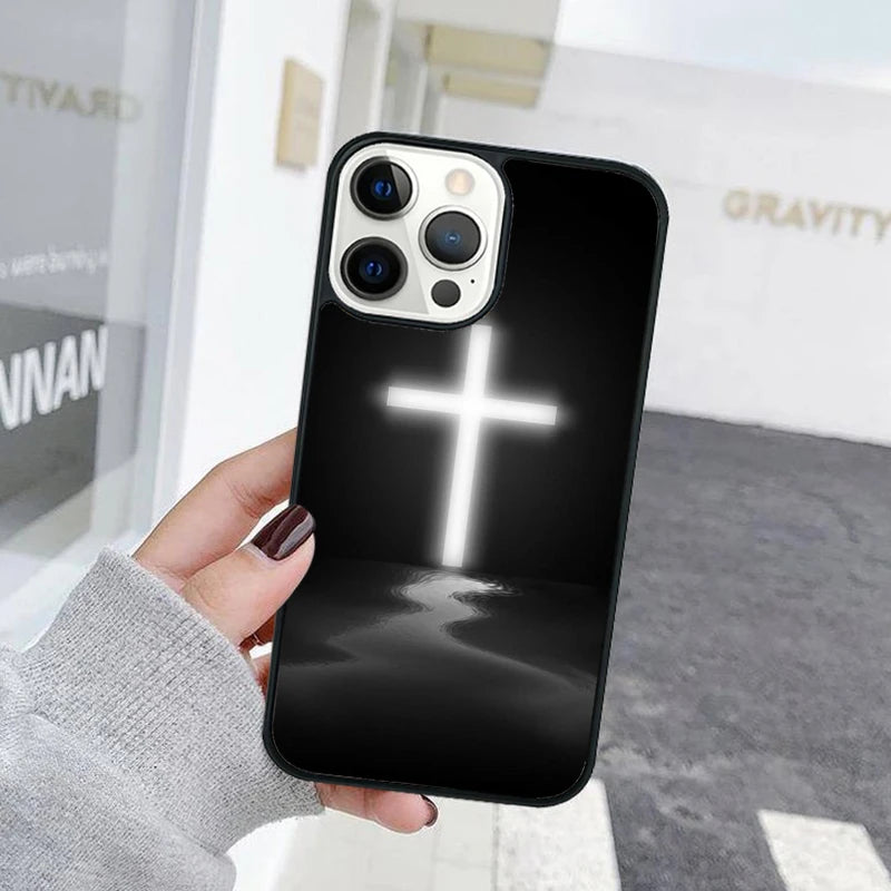 Faith Christian Religious Jesus Phone Case Cover For iPhone 17 Air 15 16 11 13 14 Pro Max 12 Plus Max