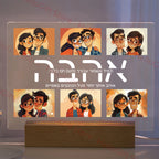 Custom Photo & Text Night Light