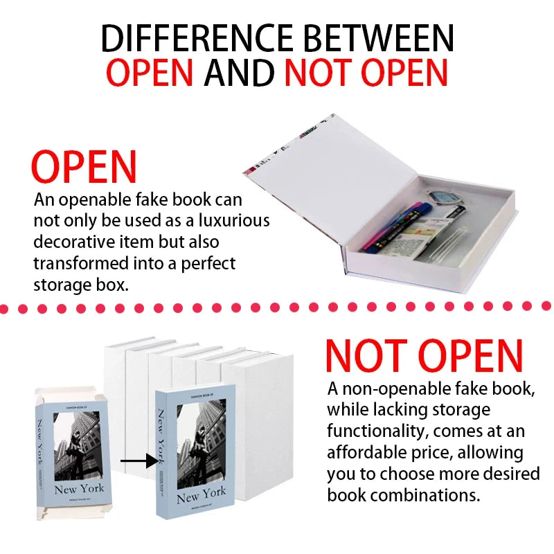 Faux Bible-Inspired Coffee Table Decor