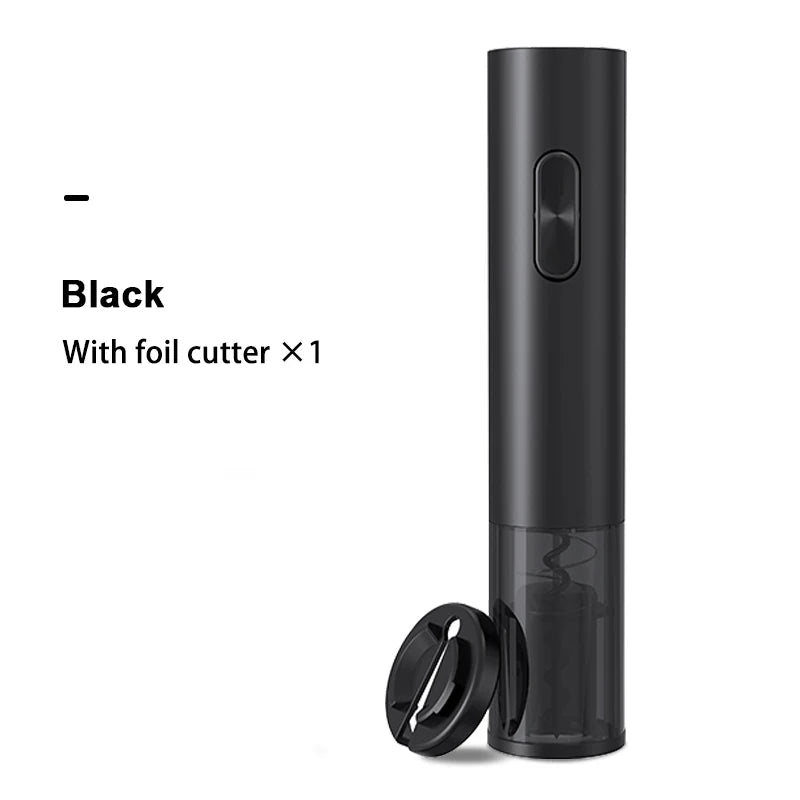 Electric Wine Bottle Opener with Foil Cutter