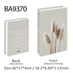 Faux Bible-Inspired Coffee Table Decor