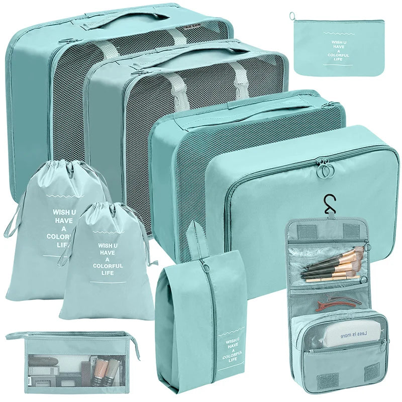 7/10 Pcs Travel Packing Cubes