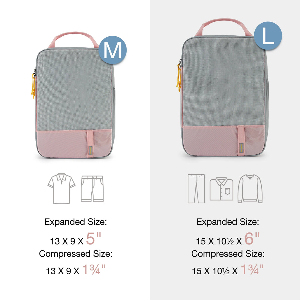 BAGSMART Compression Packing Cubes