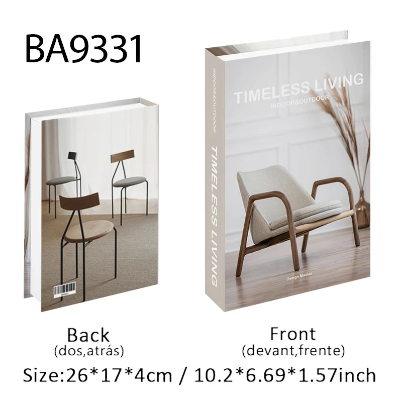 Faux Bible-Inspired Coffee Table Decor