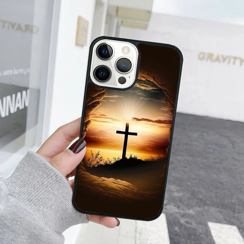 Faith Christian Religious Jesus Phone Case Cover For iPhone 17 Air 15 16 11 13 14 Pro Max 12 Plus Max