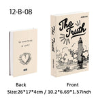 Faux Bible-Inspired Coffee Table Decor