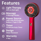 3-in-1 Electric Hair Massage Comb