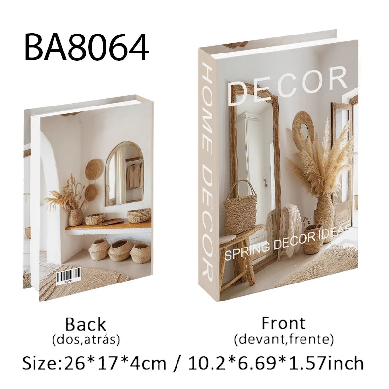 Faux Bible-Inspired Coffee Table Decor