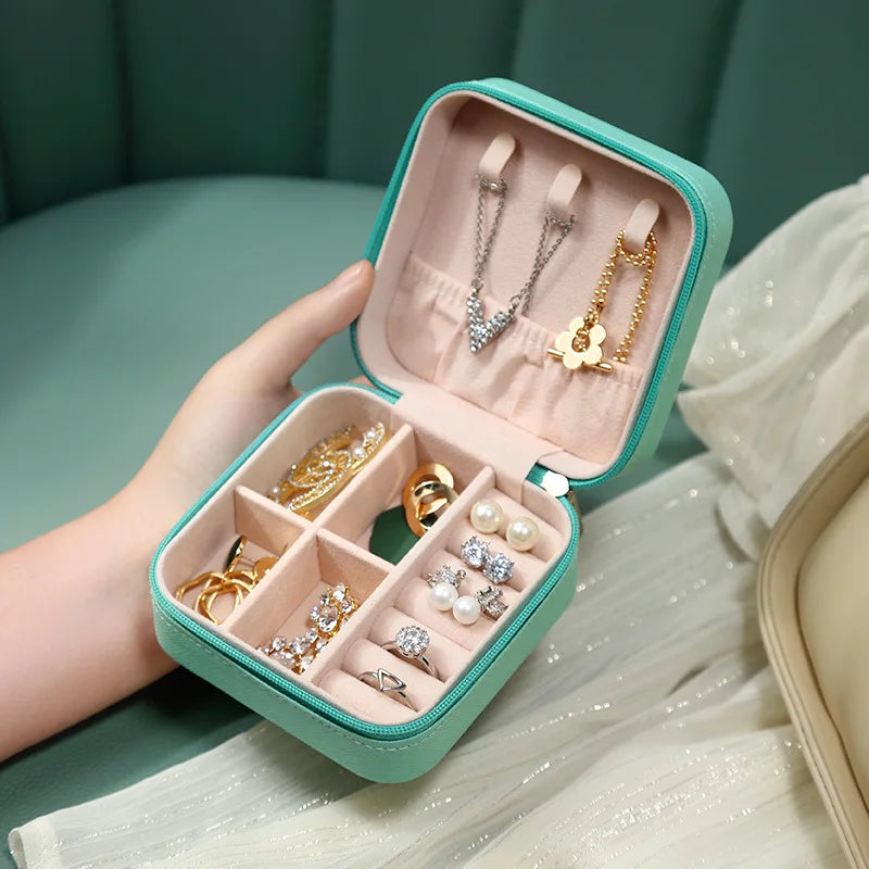 Portable Jewelry Organizer Box