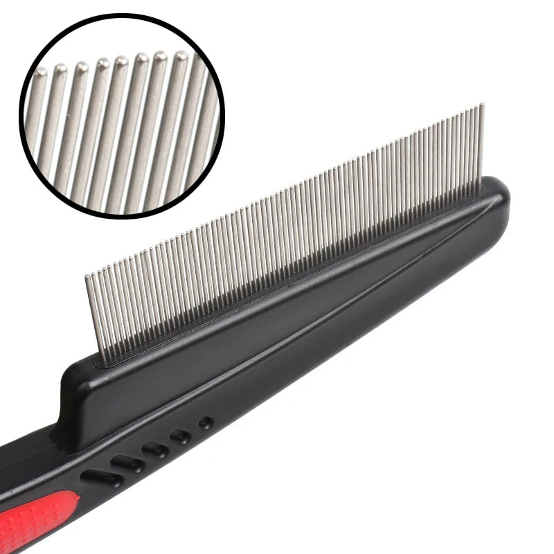 Long-Handled Pet Flea Comb