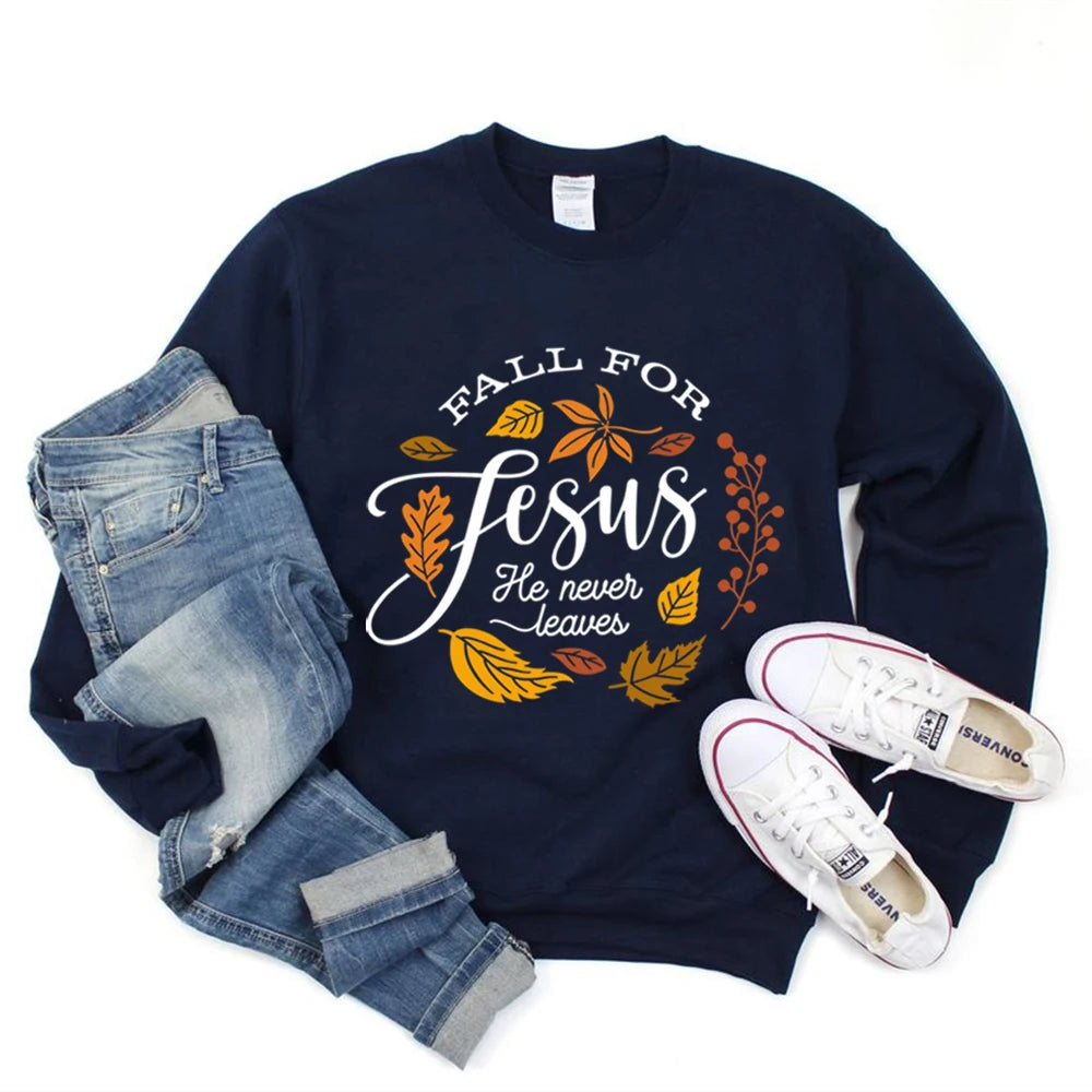 Fall for Jesus Retro Sweatshirt