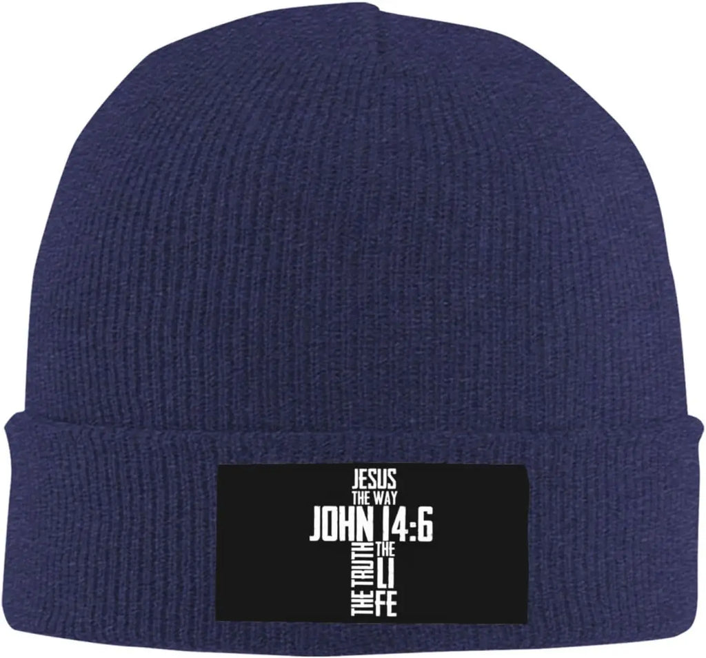 Christian Bible Verse Knit Beanie