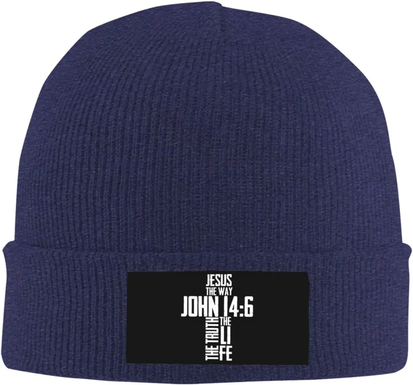 Christian Bible Verse Knit Beanie