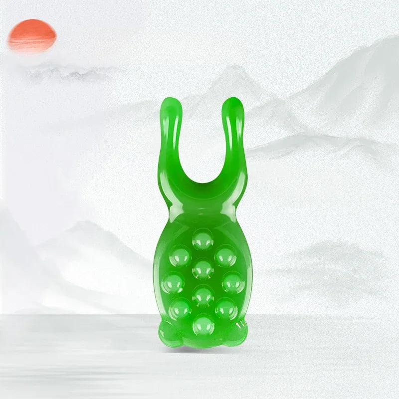 Face Lifting Guasha Resin Scraping Massage Tool