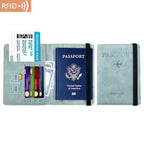 PU Leather Travel Wallet
