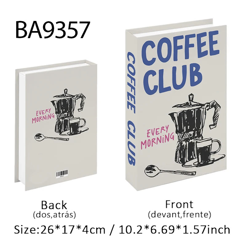 Faux Bible-Inspired Coffee Table Decor