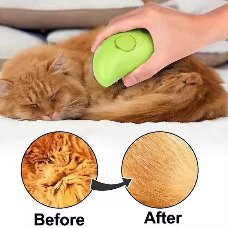 3-in-1 Electric Pet Grooming Brush