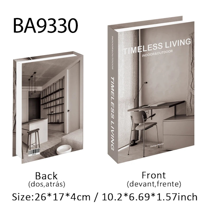 Faux Bible-Inspired Coffee Table Decor