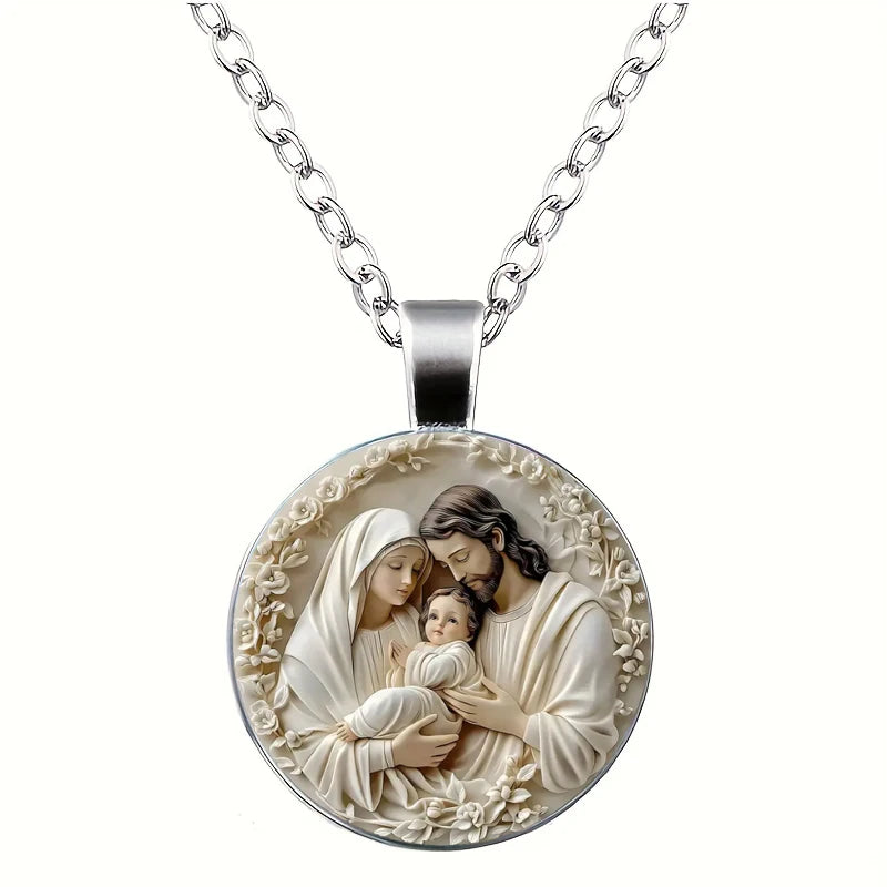 Holy Family Necklace