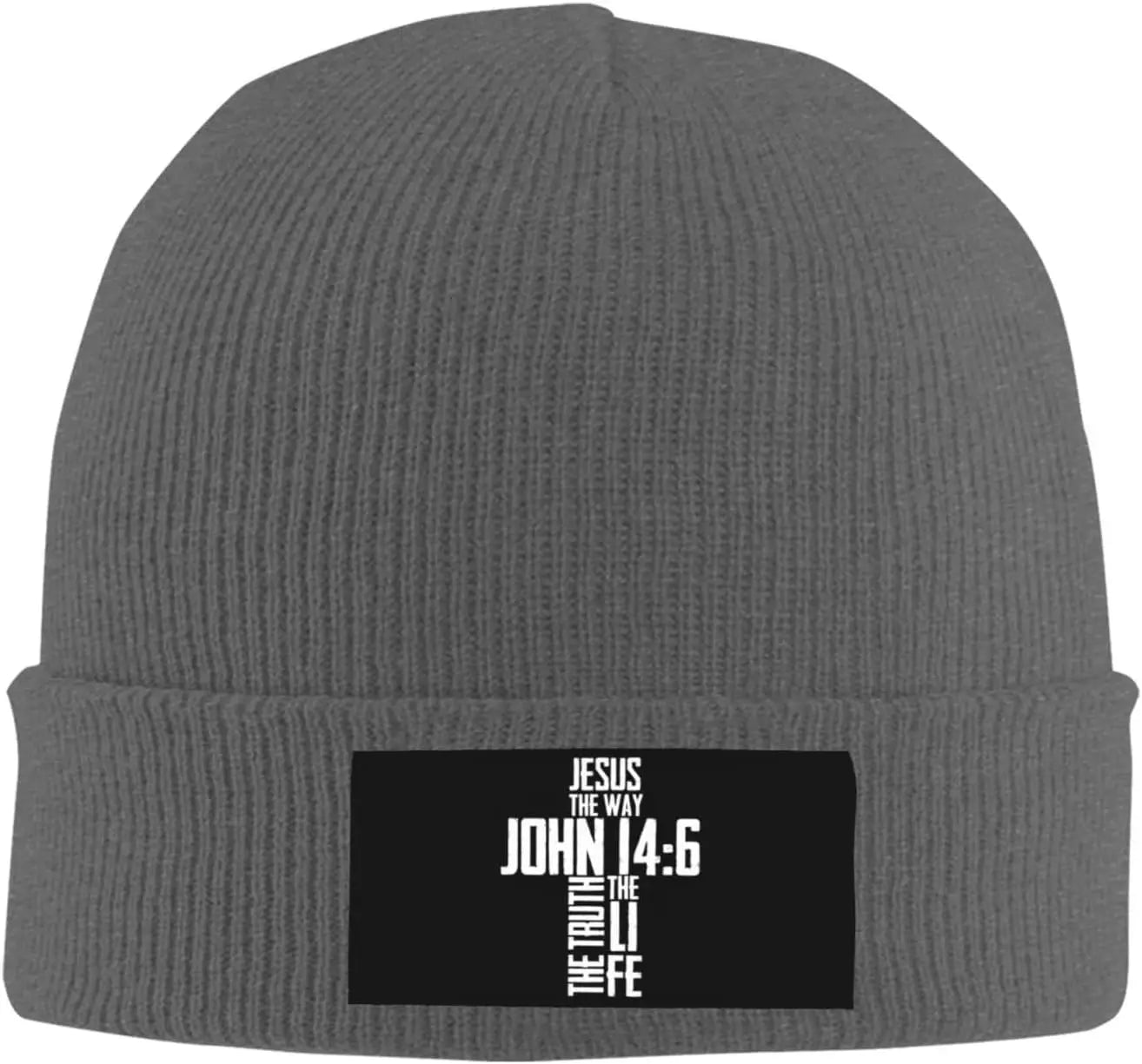 Christian Bible Verse Knit Beanie
