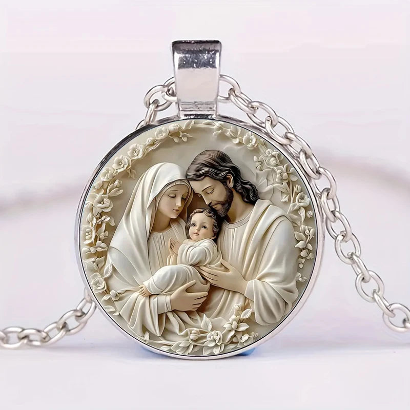 Holy Family Necklace