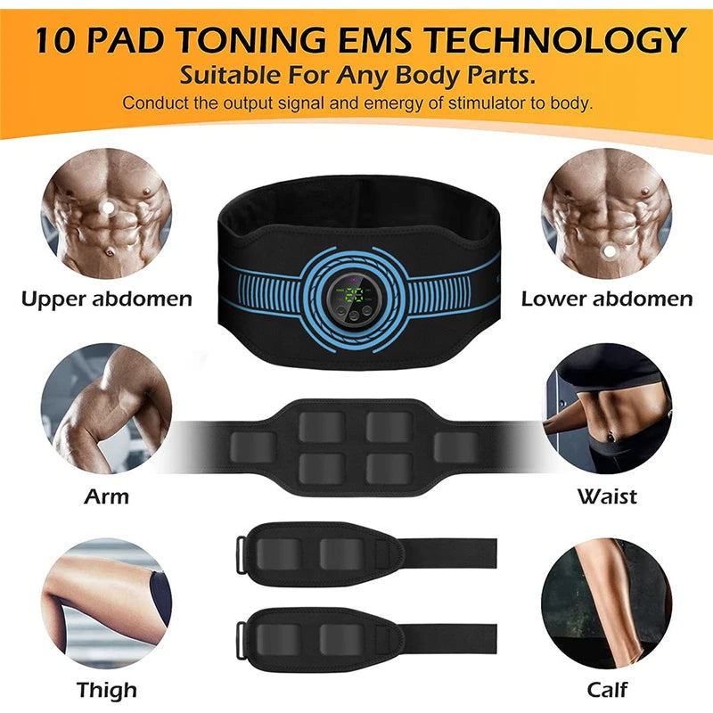Abdominal EMS Muscle Stimulator Belt