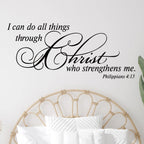 Inspirational Christian Wall Decal